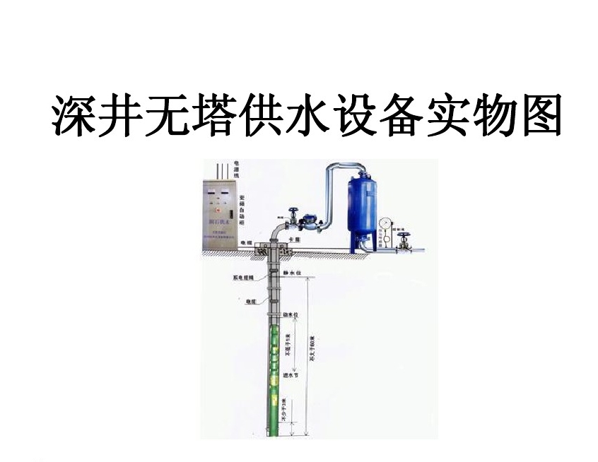 邯郸峰峰矿区井泵无塔式供水设备